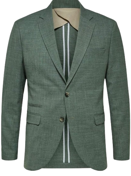 SELECTED HOMME Slhslim-Oasis Light Green BLZ B Noos Blazer para Hombre