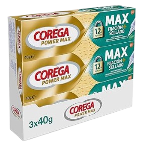 Corega Max Fijación + Sellado, Crema Fijadora